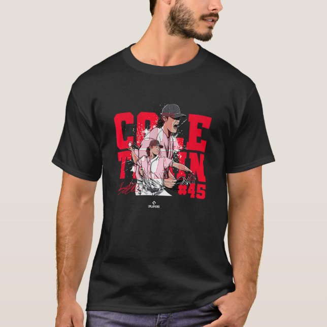 Camiseta Cole Train Mlbpa Gerrit Cole Baseball Player Mlb P (Frente)
