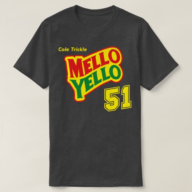 Camiseta Cole Trickle Mello Yello 51 vintage (Frente do Design)