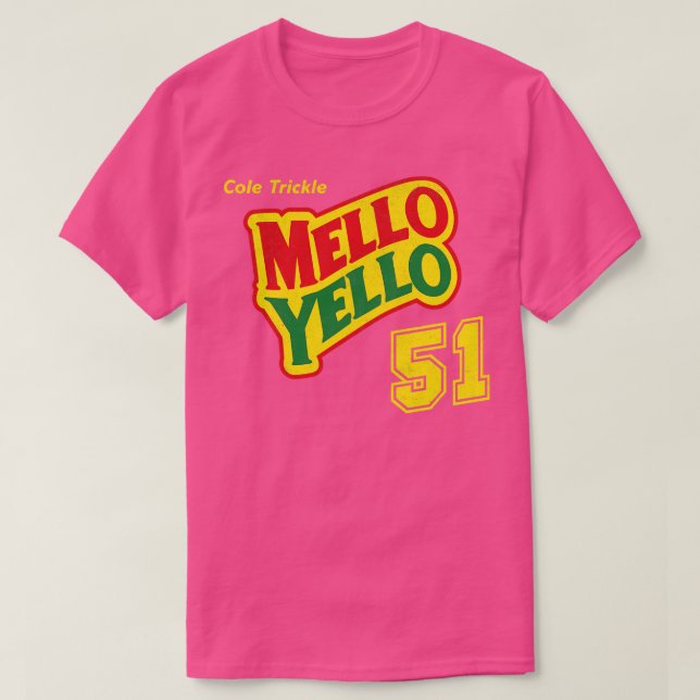Camiseta Cole Trickle Mello Yello 51 vintage (Frente do Design)