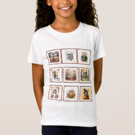 Camiseta Coleção Caprichosa de Halloween Retrô, Halloween, 
