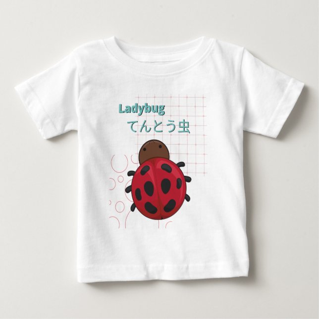 Camiseta Coleção Cute Ladybug-Kawaii (Frente)