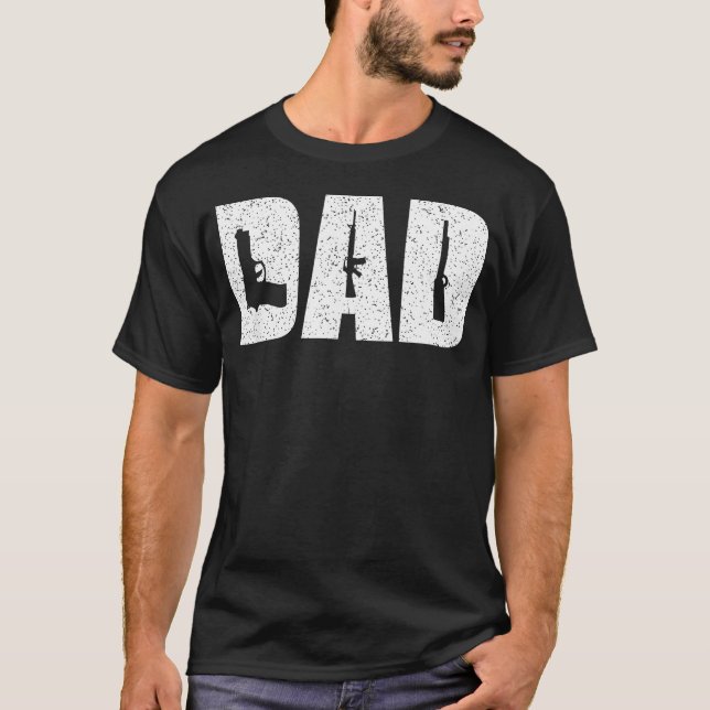 Camiseta Coleção Dad And Guns (Frente)