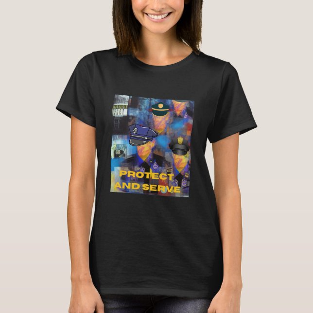 Camiseta Coleção de Apreciação Policial (Frente)
