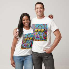 Camiseta Coleção de Artes de Paz de Hip Hop