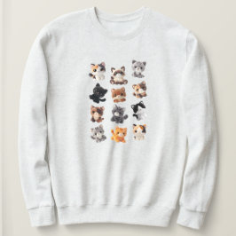 Camiseta Coleção de Brinquedos de Push de Cat
