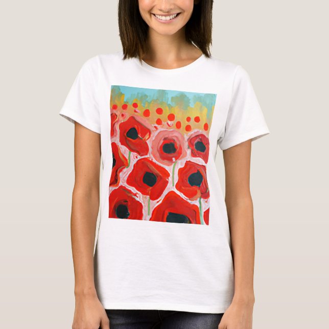 Camiseta Coleção de Campos Poppy (Frente)
