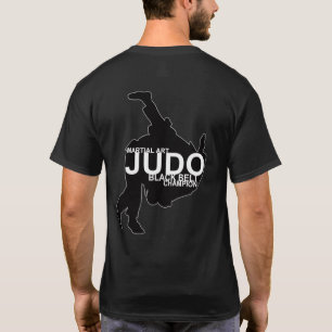 CAMISETA COLEÇÃO DE CINTOS PRETOS JUDO