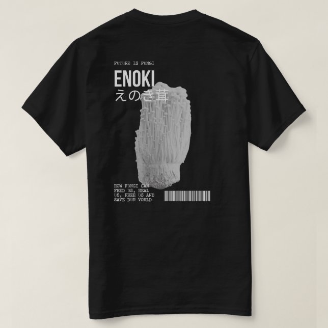 CAMISETA COLEÇÃO DE COGUMELOS (Verso do Design)