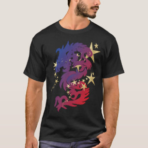 CAMISETA COLEÇÃO DE CONJUNTO DE DRAGÕES DE ESTRELA