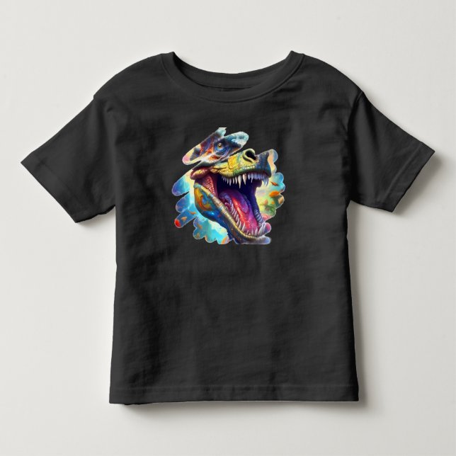 Camiseta coleção de dinossauros jurássicos (Frente)