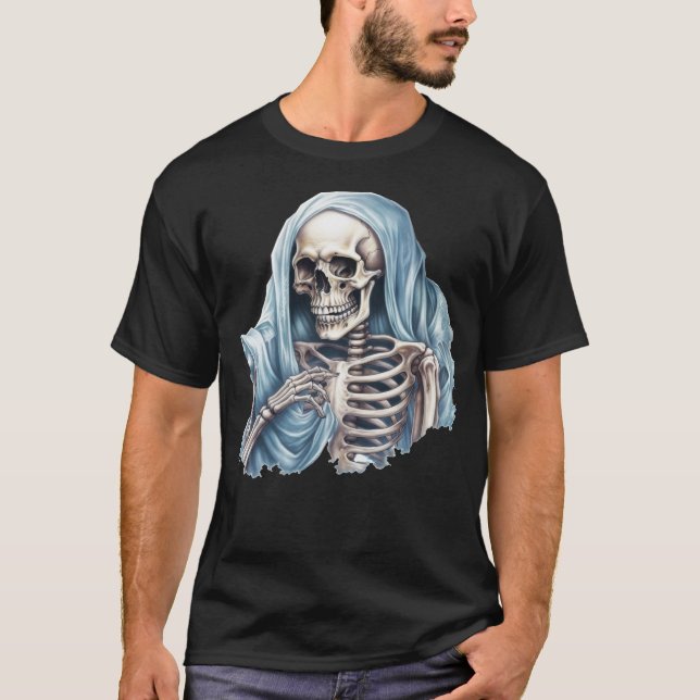 Camiseta Coleção de Esqueleto 9 (Frente)