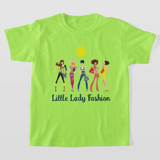 Camiseta Coleção de Expressão Infantil: Meninas (Postura )