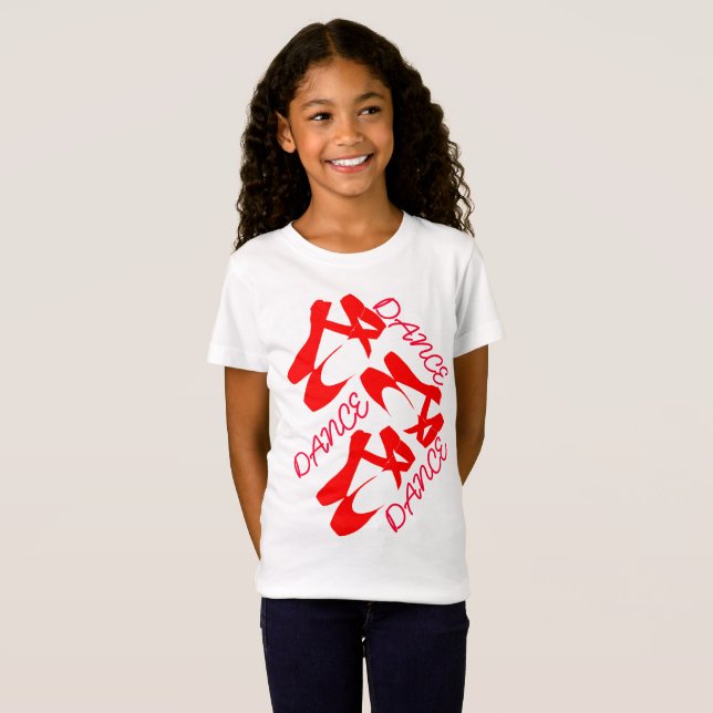 Camiseta Coleção de Expressões Infantis - Raparigas (Frente Completa)