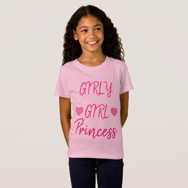 Camiseta Coleção de Expressões Infantis - Raparigas (Frente Completa)