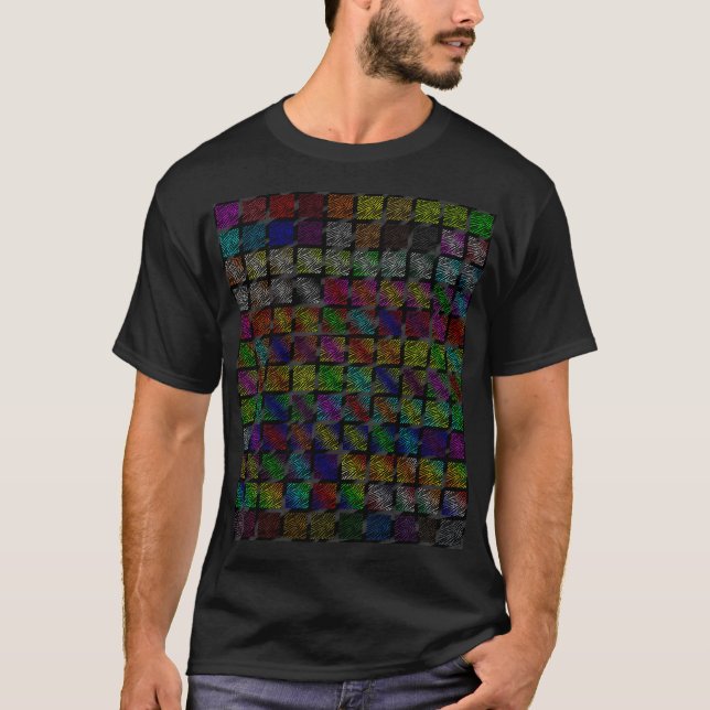 Camiseta Coleção de faixas SpaceTime Ripped (Frente)