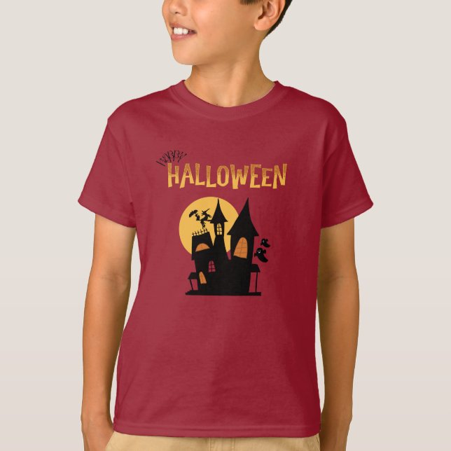 Camiseta Coleção de Festas de Halloween! (Frente)