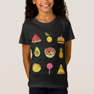 Camiseta Coleção de frutas bonitinhas de Kawaii, amante de