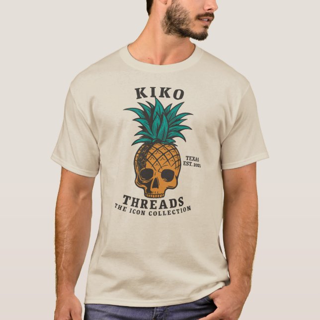 Camiseta Coleção de Ícones do Thread Kiko  (Frente)