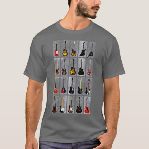 Camiseta Coleção de Legendas de Violão legal