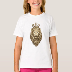 Camiseta Coleção de Leões Luxuosos - Casa e Moda Eleganc