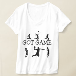 Camiseta Coleção de Linhas Desportivas -