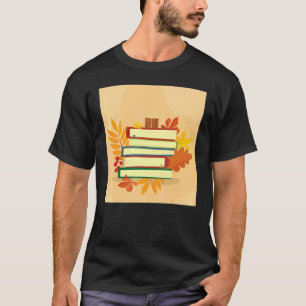 Camiseta Coleção de livros de mens livros livros lidos outo