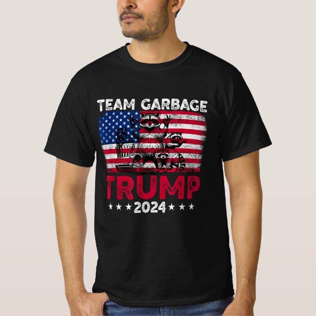 Camiseta Coleção De Lixo Para Apoiadores De Tremor 2024 (Frente)