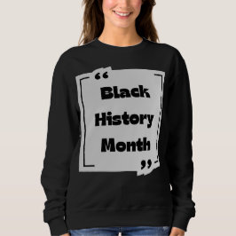 Camiseta Coleção de Meses de Histórico Preto
