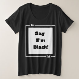 Camiseta Coleção de Meses de Histórico Preto