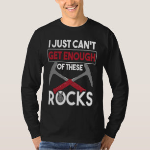 Camiseta Coleção de Minerais Eu Não Posso Ter Suficiente De