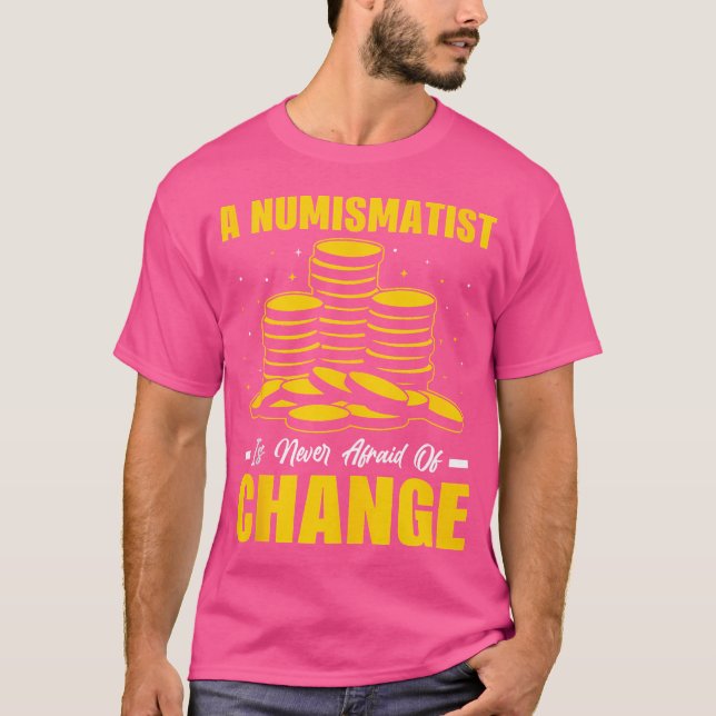 Camiseta Coleção de Moedas Colecionadores Numismática Moeda (Frente)