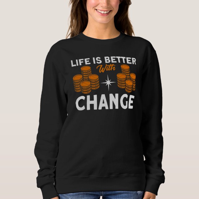 Camiseta Coleção de Moedas Com Coletor de Moedas de Troco (Frente)