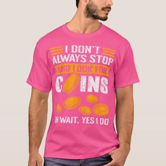 Camiseta Coleção de Moedas Dinheiro Numismática (Frente)