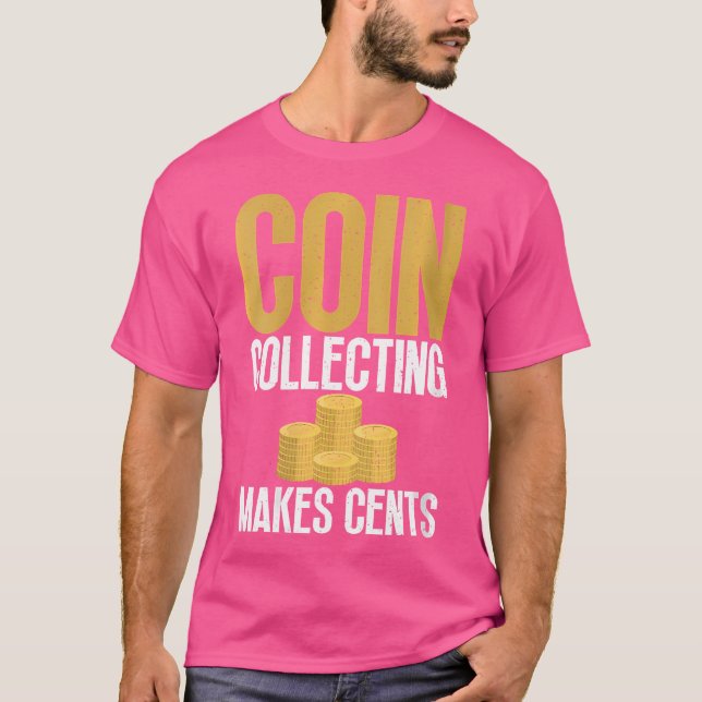 Camiseta Coleção de Moedas Faz Sentido Coleção de Moedas (Frente)