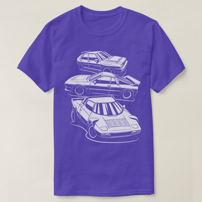 Camiseta Coleção de monstros de Rally (Frente do Design)