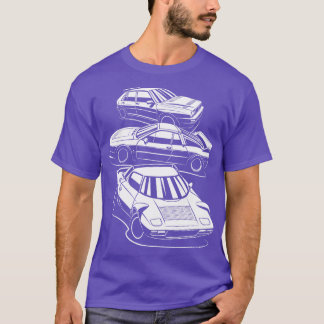 Camiseta Coleção de monstros de Rally