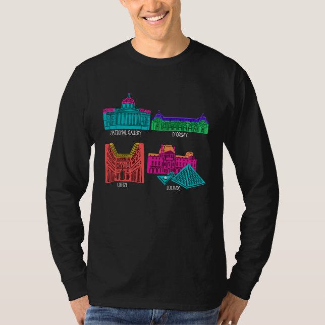 Camiseta Coleção de museu para museu (Frente)