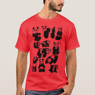 Camiseta Coleção de Panda
