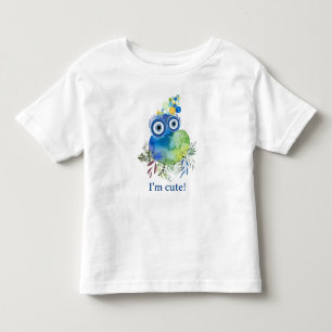 Camiseta Coleção de Passarinhos Fofos de Pequenos Rapazes