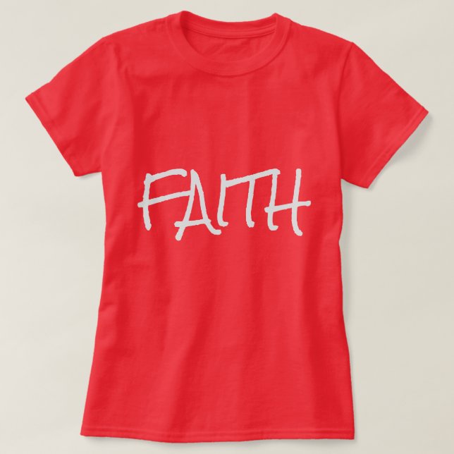 Camiseta Coleção de Presentes de Fé - (Frente do Design)