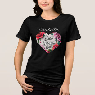 Camiseta Coleção de Presentes de Luxo Floral Moderna