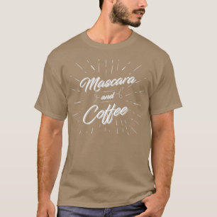 Camiseta Coleção de Presentes de Produto Mascara e Café par