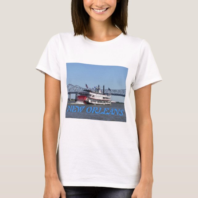 Camiseta Coleção de Roupas Paddle Wheeler (Frente)