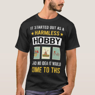 Camiseta Coleção de Selos Filatelia Filatelista