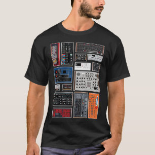Camiseta Coleção de Sintetizadores
