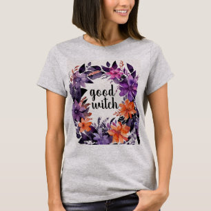 Camiseta Coleção de Terra Floral de Spooky Elegance Hallowe