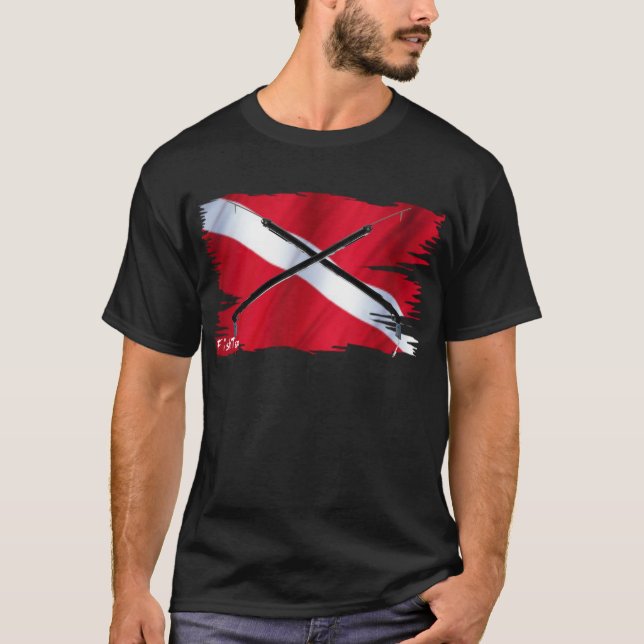 Camiseta Coleção do antro dos mergulhadores (Frente)