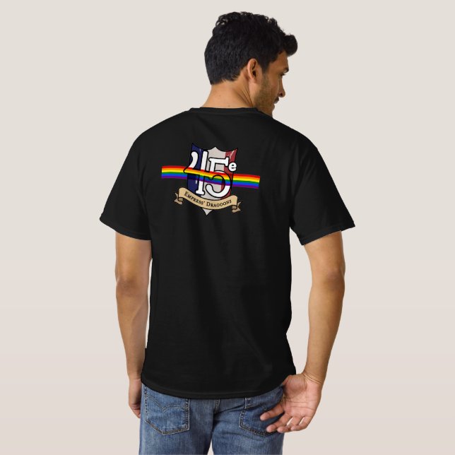 Camiseta Coleção do Orgulho 45e Verão de 2023 (Parte Traseira Completa)