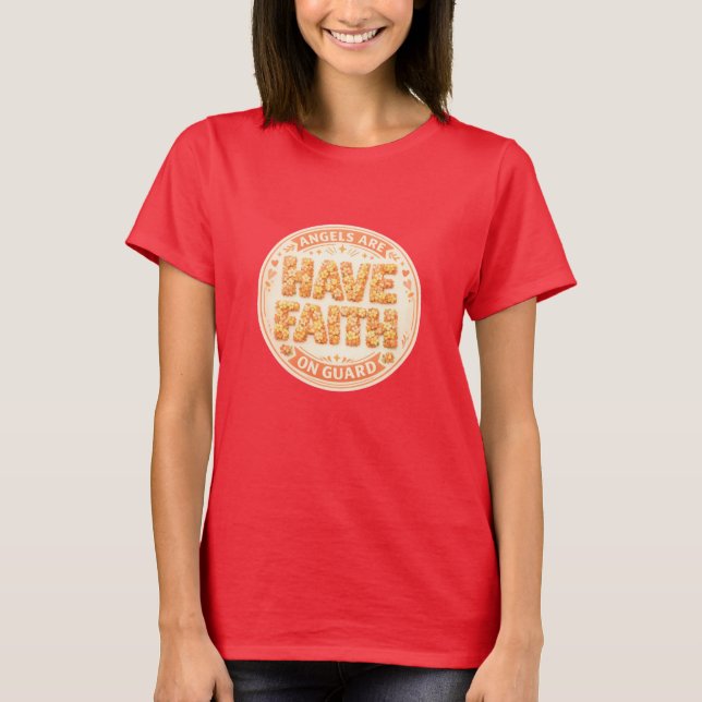 Camiseta Coleção Fé Angelical (Frente)