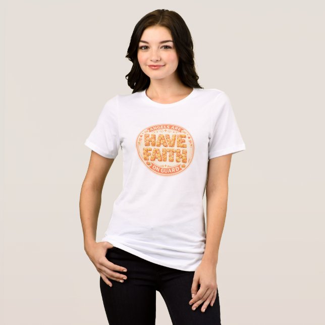 Camiseta Coleção Fé Angelical (Frente Completa)
